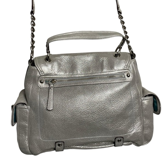 Coach NWT 2009 Limited Edition Sydney Metallic Leather Shoulder Flap Bag - Picture 6 of 17